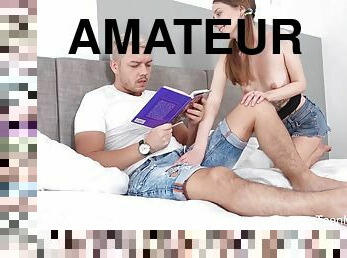 rumpe, student, amatør, anal, cumshot, tenåring, pornostjerne, creampie, hotel