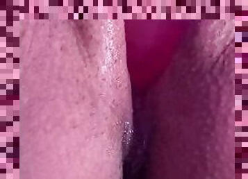 masturbation, chatte-pussy, latina, butin, gode, solo, humide