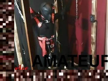 amatør, kæmpestor-pik, legetøj, bdsm, slave, sperm, maskiner, fetish, latex, solo