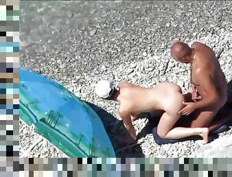 Couples On Beach Perform Doggy-Style Position Pack - Amateur Sex