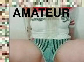 röv, storatuttar, masturbation, pissande, fitta-pussy, amatör, blond, kinky, fetisch, ensam