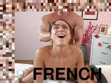 French Couple Valentines Rough Fuck 2 - Dorian Del Isla