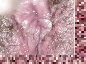 wet pussy dripping before getting fucked