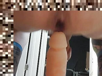 masturbation, amatör, anal, leksak, gay, amerikansk, ritt, dildo, ensam, vit