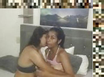 masturbación, orgasmo, coño-pussy, amateur, negra-ebony, lesbiana, adolescente, casero, con-los-dedos, pequeñita