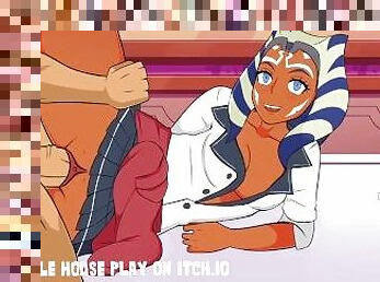 Ahsoka School Girl Outfit Creampie Thick Thighs Legs Spread - Hole House