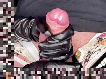 besar-huge, mastubasi, besar-sekali, cumshot-keluarnya-sperma, ibu, handjob-seks-dengan-tangan-wanita-pada-penis-laki-laki, sentakkan, saudara-perempuan, latex, tertangkap