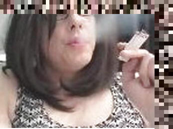 amaterski, fetiš, sami, pušenje-smoking