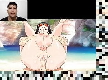 Big ass and busty waifu receives a good uncensored hentai fuck