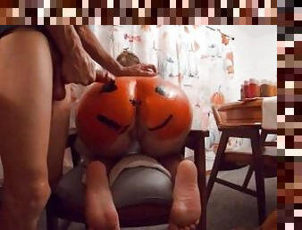 fisse-pussy, kone, anal, creampie, sperm, sperm-sperm, pik, halloween