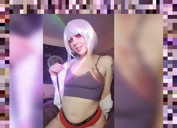 Casual Lucy Tease (Cyberpunk Edgerunners) - Full Video on Manyvids!
