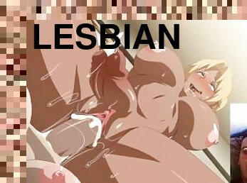 лесбіянка-lesbian, автомобіль, аніме, хентай