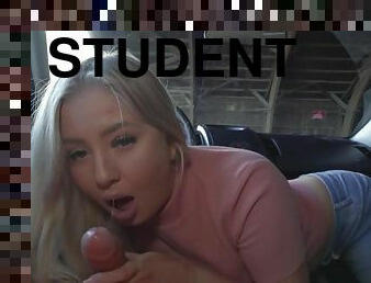 21yo student driver fuck instructor after deepthroating