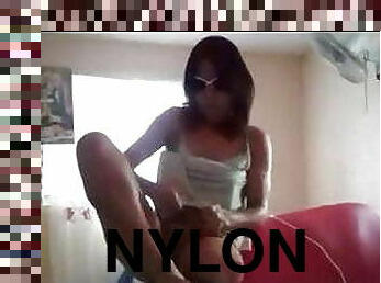 bas, en-nylon