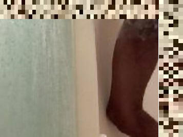 Long Black Dick In Shower ????????  (WUST WATCH)