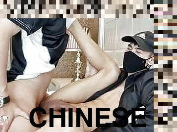 asiático, amateur, anal, polla-enorme, gay, pareja, playa, china, musculada