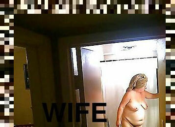friends wife caught again nude