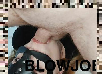 deep blowjob from a blonde??????? with beautiful eyes ????