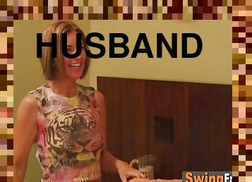Alexis brings husband to the swing house to fulfill their fantasies