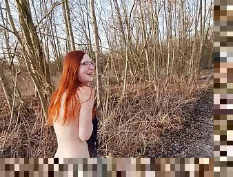 German teen first Time naked Outdoor