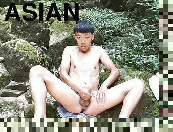 Asian boys amateur twink boy masturbating chinese boy cum cute teen