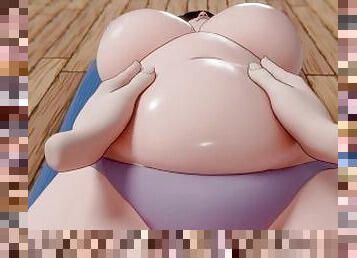 Mei Belly Inflation Chubby Girlfriend