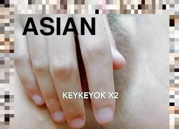 asia, vagina-pussy, amatir, remaja, handjob-seks-dengan-tangan-wanita-pada-penis-laki-laki, pasangan, sudut-pandang, thailand, manis