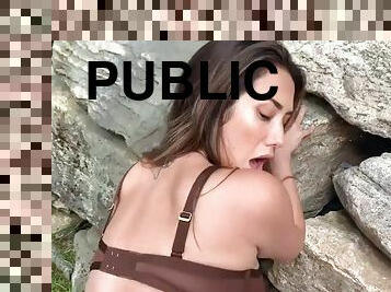 Eva Lovia fucking in public Onlyfans video