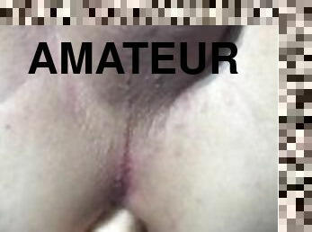 amateur, anal, jouet, gode, solo