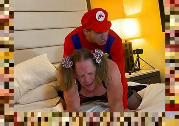 Mario Fucks Trans Woman