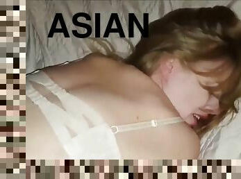 asiatique, amateur, fellation, milf, française, fou, assez, bout-a-bout