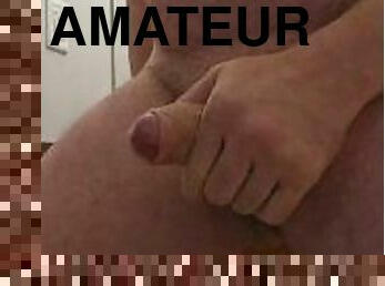 masturbation, amateur, anal, ejaculation-sur-le-corps, solo