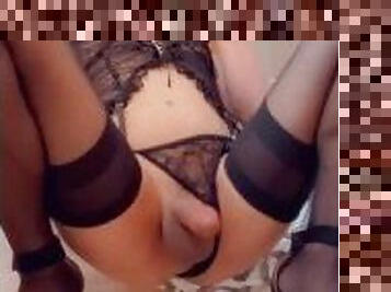 fisting, masturbation, transsexuelle, amateur, anal, milf, branlette, ejaculation, lingerie, solo