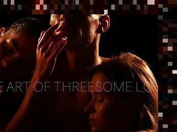 Threesome of passion for seduction