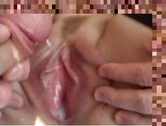 Squirt And Cum All Over My Spread Pussy