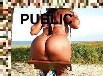 PUBLIC NAKED BODY ART ONE MORE TIME