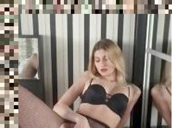 masturbation, orgasme, chatte-pussy, maigre, amateur, énorme-bite, ados, doigtage, blonde, gode