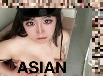 asian, payu-dara-besar, besar, murid-perempuan, bdsm, kolej, berahi, pakaian-dalaman, semula-jadi, comel-cute