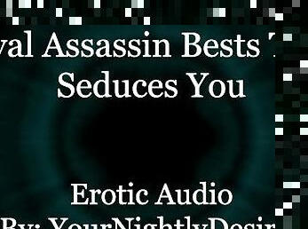Assassins Have Passionate Rooftop Sex [Enemies To Lovers] [Rough] (Erotic Audio for Women)