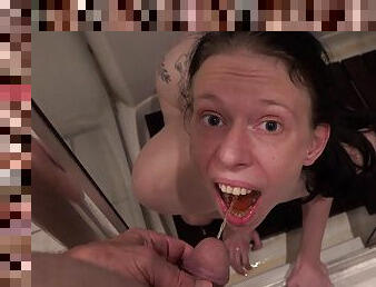 Skinny Super Slut#2: Carolina Love 1on1WET. Young Maid used by Old Man, Intense Anal, Piss Drinking, Facial - PissVids