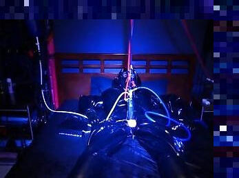 Heavy Rubber Cyborg Milking