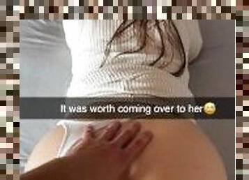 I let a student fuck me anal after fight with bf on snapchat