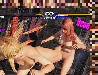 Dead Or Alive Nude Game Play [Part 05]  Marie Rose Vs Honoka