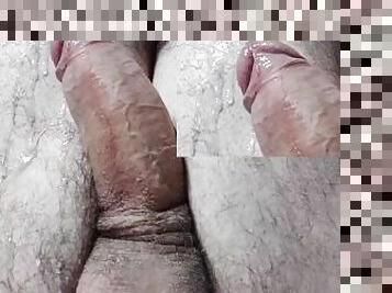 énorme, masturbation, amateur, ejaculation-sur-le-corps, énorme-bite, compilation, ejaculation, parfait, fétiche, solo