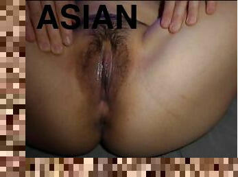 asiatique, gros-nichons, levrette, masturbation, orgasme, chatte-pussy, doigtage, mignonne, seins