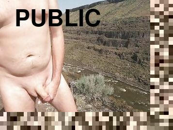 masturbation, en-plein-air, public, ejaculation-sur-le-corps, secousses, ejaculation