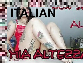 tate-mari, amatori, pov, italian, fetish, solo, bruneta, femdom, tatuaj