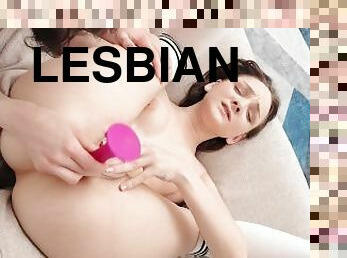 She Made Us Lesbians - Best friends become lesbian lovers