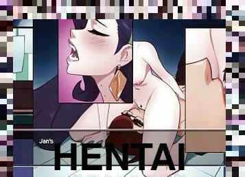 alat-kelamin-wanita, kolej, kartoon, hentai, petite, payu-dara-kecil, vampire