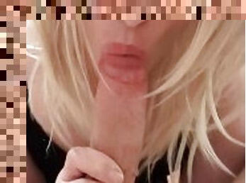 transsexuelle, amateur, fellation, travesti, blonde, webcam, réalité, bite